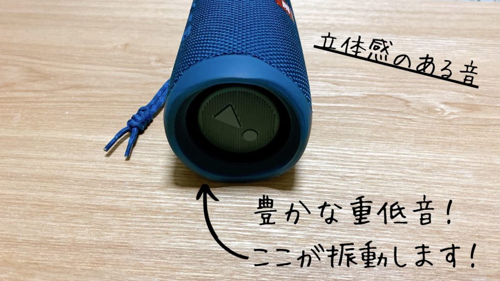 JBL FLIP5の側面