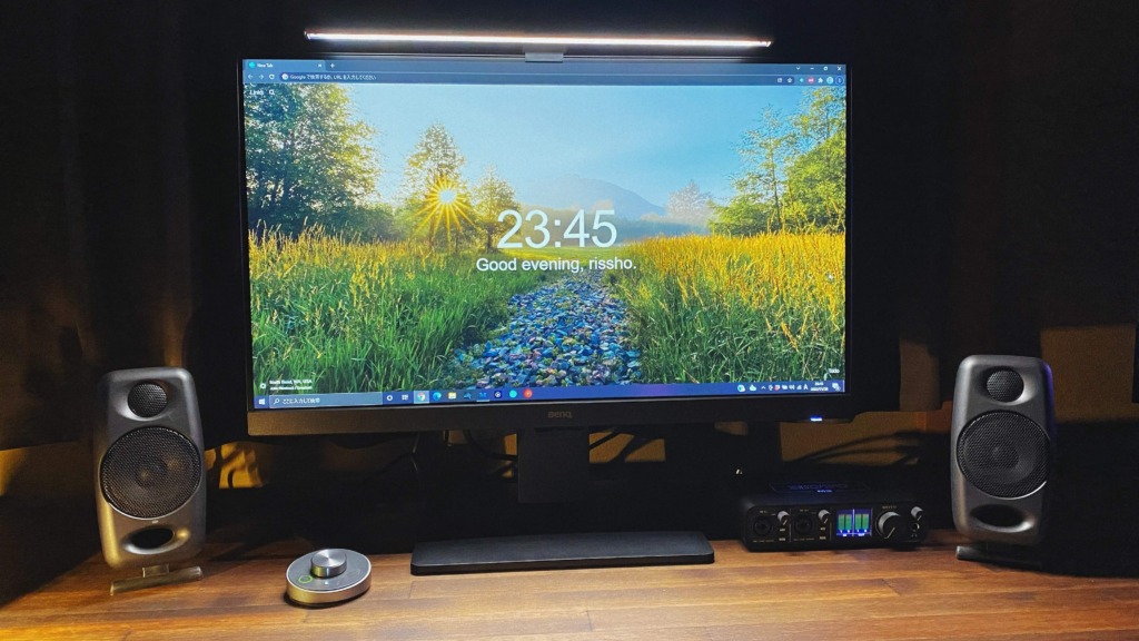 BenQ GW2785TC デスク