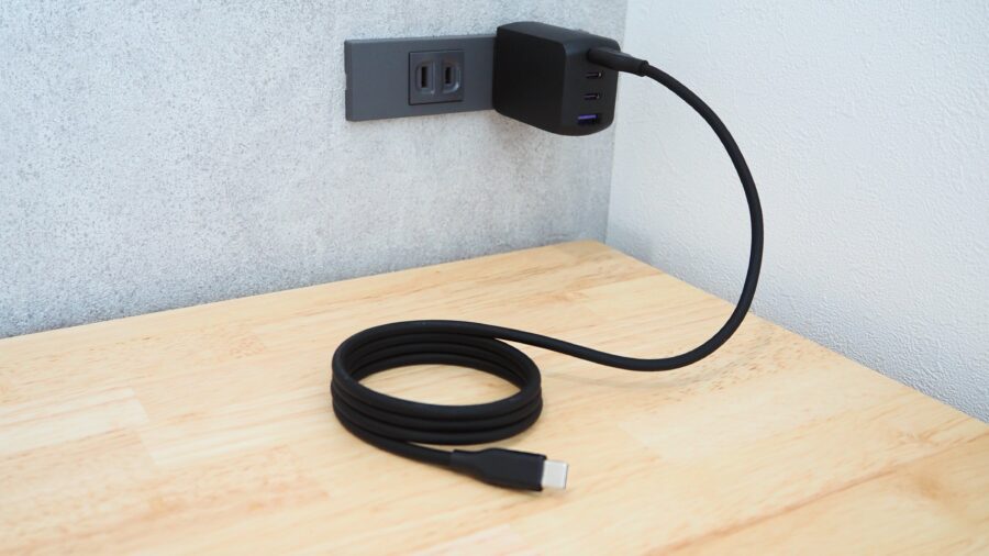 CIO SPIRAL SILICONE CABLEの未使用時