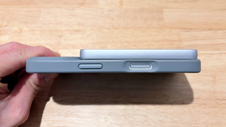 CIO SMARTCOBY SLIM 5Kの薄さ