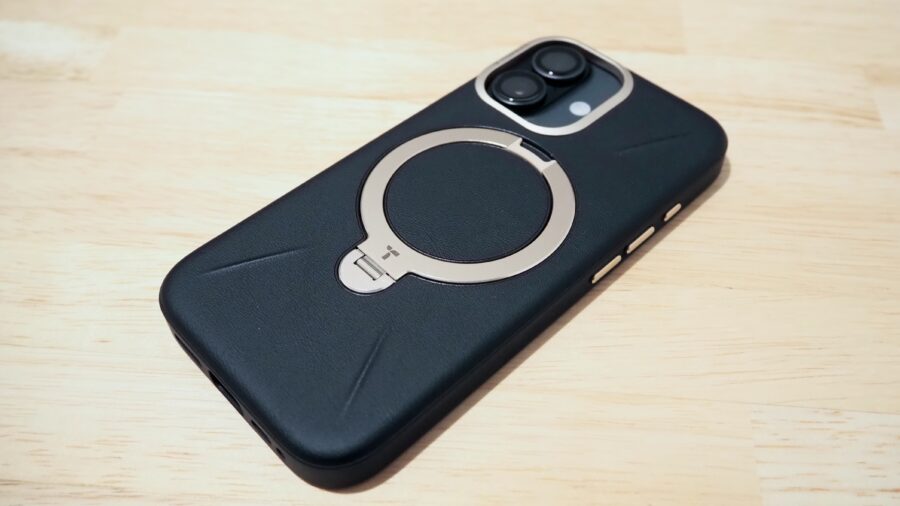 TORRAS Ostand Q3 レザートーンの外観デザイン｜レザー調MagSafe対応ケース