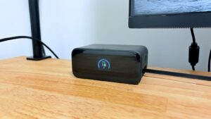 Anker Nano Charging Stationを設置したデスク環境